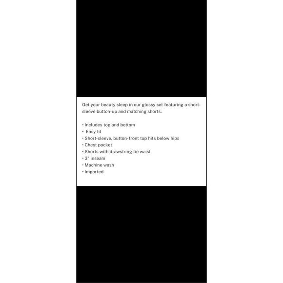 Victoria’s Secret satin two-piece pajama set. Size xxl - Picture 5 of 7